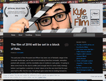 Tablet Screenshot of kyleonfilm.com